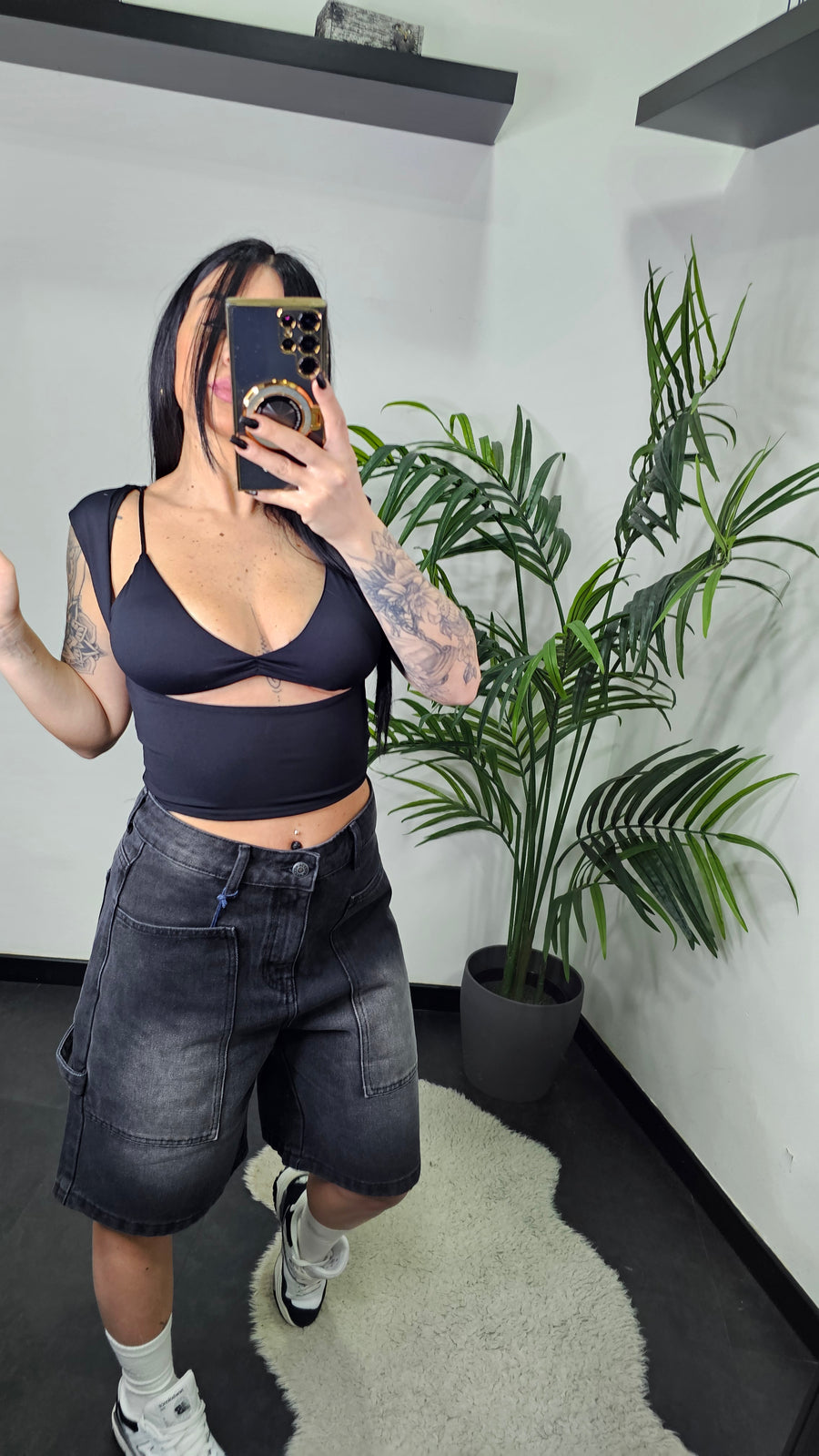 Bermuda di jeans