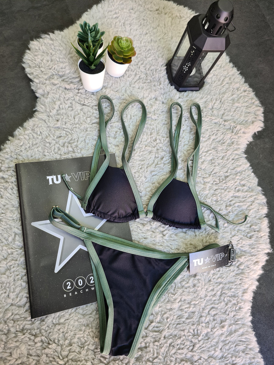 Bikini triangolo Bicolore